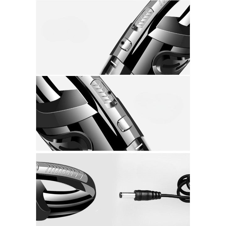Aspirator de Mana Portabil Turbo, Aspirare Umeda si Uscata, Incarcare USB, Putere 120W, 32.000 RPM, Design Ergonomic, Negru, 32x6 cm