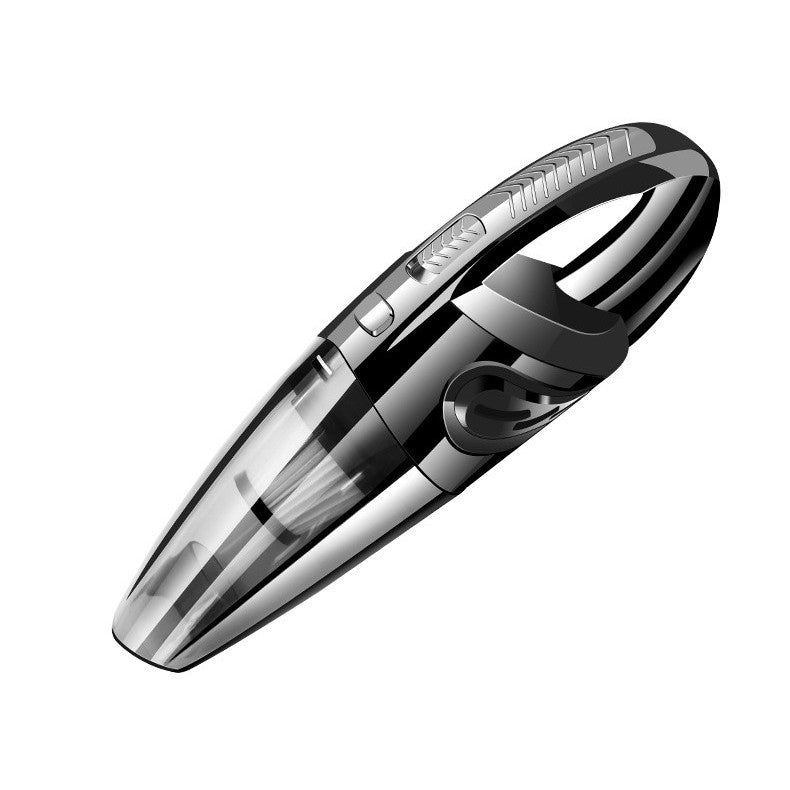 Aspirator de Mana Portabil Turbo, Aspirare Umeda si Uscata, Putere 120W si 32000 RPM, pentru Casa si Auto, 5 Accesorii Incluse, Negru