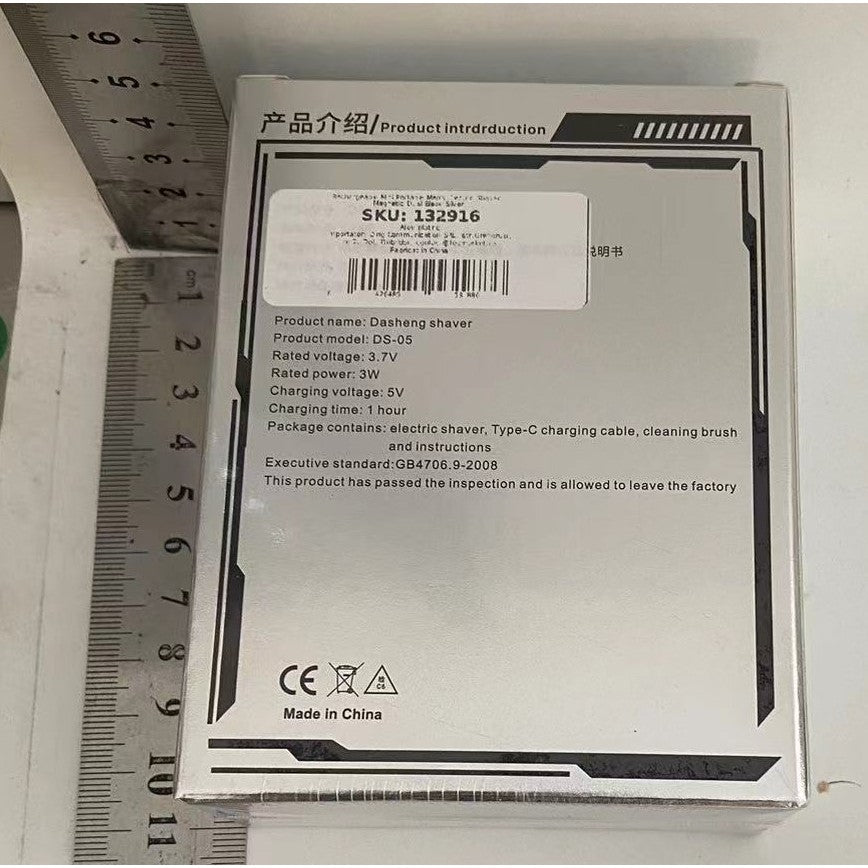 Mini Aparat de Ras Electric Portabil, Cap Rotativ cu 2 Lame din Otel, Rezistent la Apa IPX-7, Incarcare USB Type-C, Material ABS si Fibra de Carbon, Argintiu