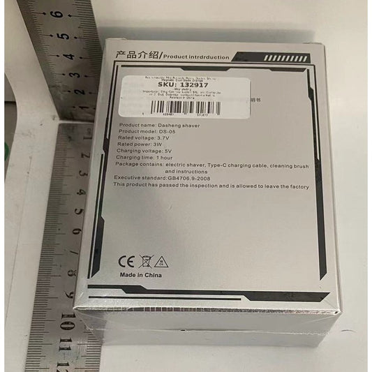Mini Aparat de Ras Electric Portabil, Rezistent la Apa IPX7 cu 2 Lame din Otel, Incarcare USB Type-C, Autonomie 45 min, Carcasa ABS si Fibra de Carbon, Portocaliu