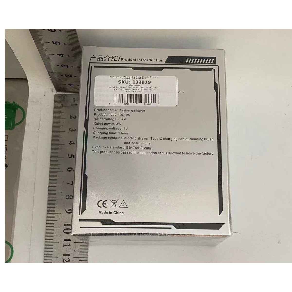 Aparat de Ras Electric Mini, Portabil cu 2 Lame din Otel, Rezistent la Apa IPX7, Incarcare USB Type-C, Autonomie 45 min, ABS cu Fibra de Carbon, Albastru