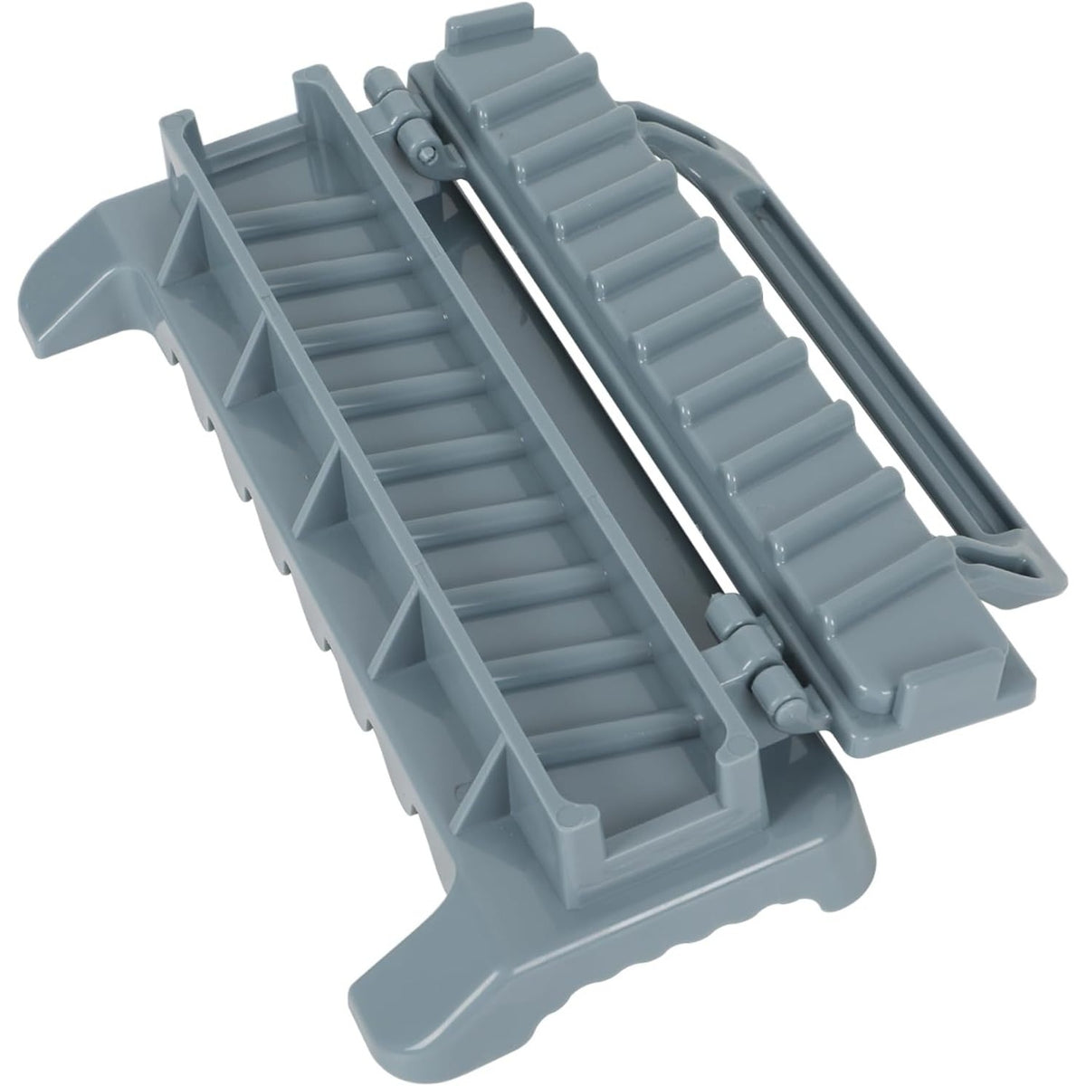 Presa pentru Carne si Dispozitiv de Infasurat Kebab, Aparat pentru Sarmale si Sushi, Plastic ABS Rezistent, 29 x 7.5 x 2.6 cm, Gri