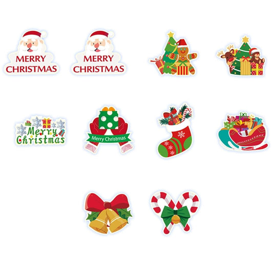 Set 2 Decoratiuni de Craciun pentru Usa, Ornamente de Agatat cu Sfoara Inclusa, Hartie 350g, Modele Coronita Festiva, Multicolor, Dimensiuni 21 cm si 28 cm