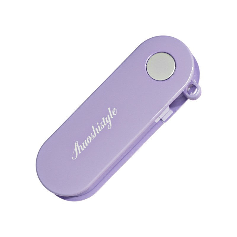 Peeler pentru Legume si Fructe, Curatator Pliabil cu Lame Duble Rotative, Design Multifunctional, ABS si Otel Inoxidabil, 3.6 x 9.1 cm, Mov