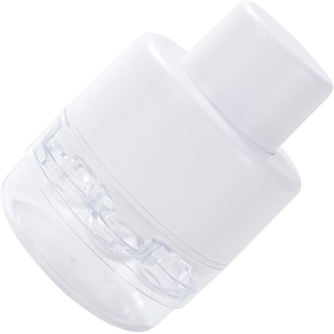 Dispozitiv Manual de Scos Samburi pentru Cirese si Masline, Capacitate 7 Gauri, Plastic ABS si AS, 13 x 9.2 cm, Alb