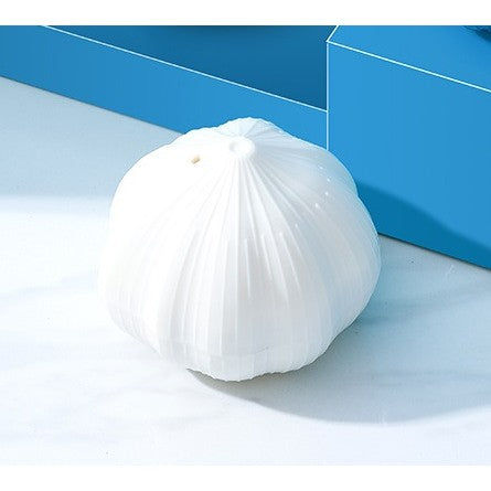 Presa Manuala pentru Usturoi si Mini Tocator Legume, Design Compact cu Mecanism Rotativ, Plastic PS, 7 x 7.5 cm, Alb