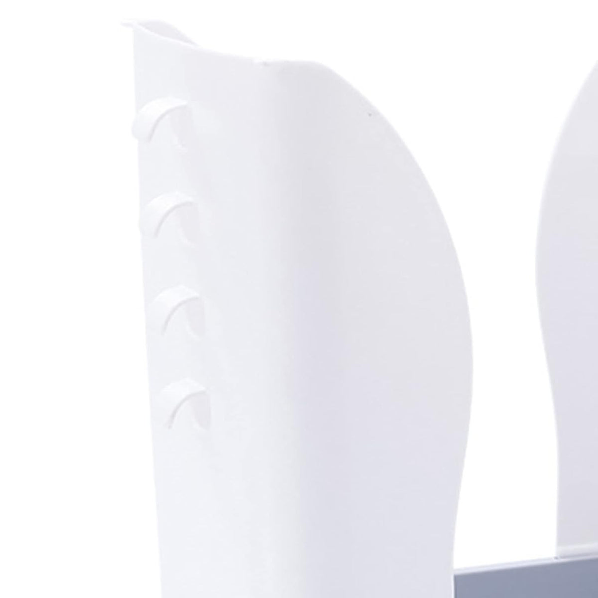 Cos de Gunoi Extensibil, Recipient Pliabil pentru Bucatarie si Baie, Plastic Durabil, Design Reglabil si Compact, 21x25x17 cm, Alb/Gri