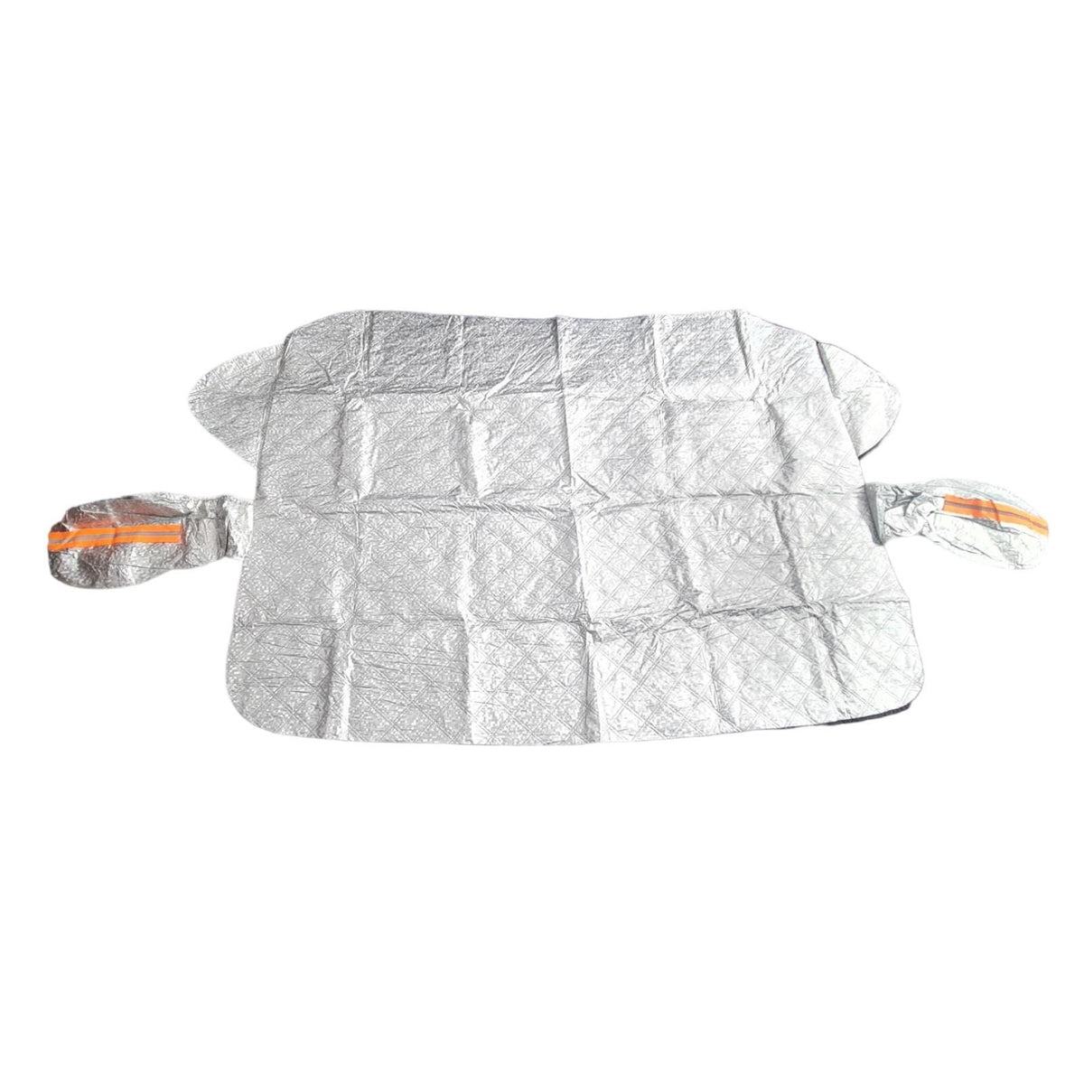Husa Protectie Parbriz Auto, Prelata Anti-Inghet si Parasolar, Protectie Zapada si Soare, Material Termic Reflectorizant, 150 x 110 cm, Argintiu