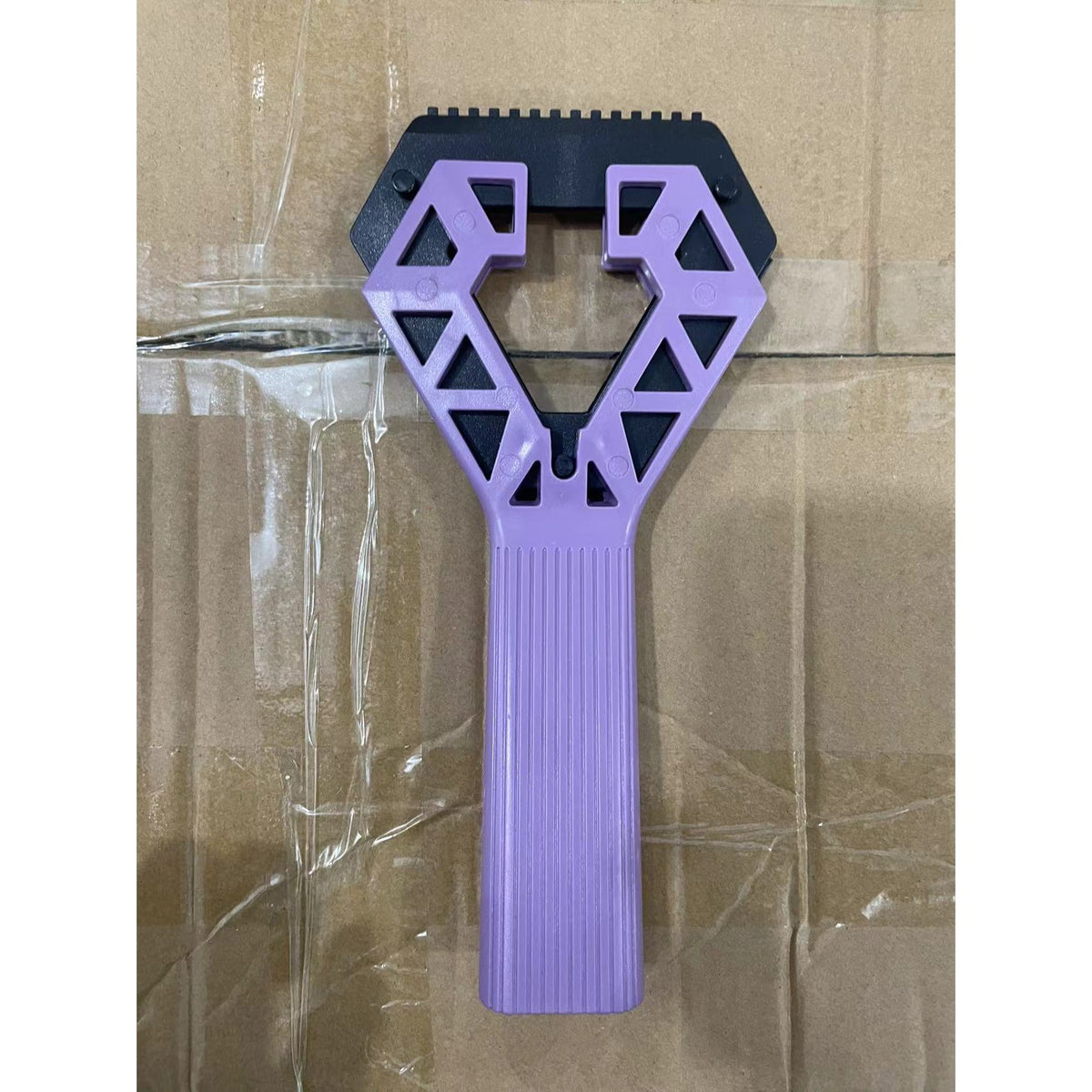 Racleta Auto pentru Zapada si Gheata, Maner Ergonomic Detasabil, Capat Dublu pentru Deszapezire si Parbriz, Plastic Rezistent, 23.5x4.3 cm, Mov