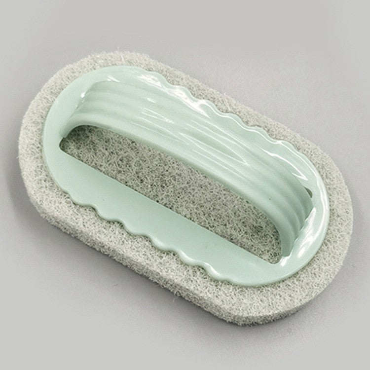 Perie Burete de Curatat cu Maner, Perie pentru Gresie si Suprafete Multiple, Plastic si Poliester, Bucatarie si Baie, Verde