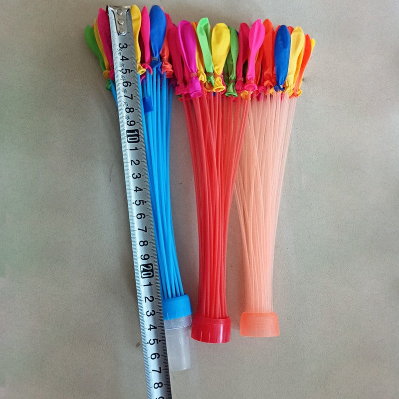 Aqua Party Set 111 Baloane de Apa cu Umplere Rapida si Auto-inchidere, Latex Rezistent, Multicolor, 10 cm, 3 Seturi