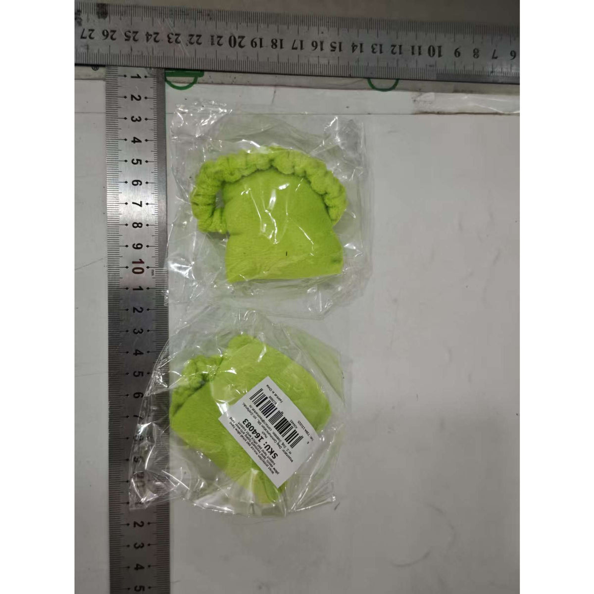 Suport Incheietura Mouse si Tastatura, Pernuta Ergonomica cu Banda Elastica, Plus si Bumbac PP, 7.5 x 7 cm, Verde