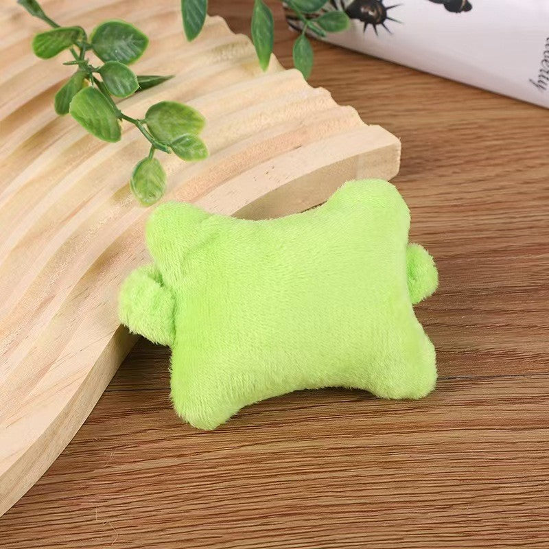Suport Incheietura Mouse si Tastatura, Pernuta Ergonomica cu Banda Elastica, Plus si Bumbac PP, 7.5 x 7 cm, Verde