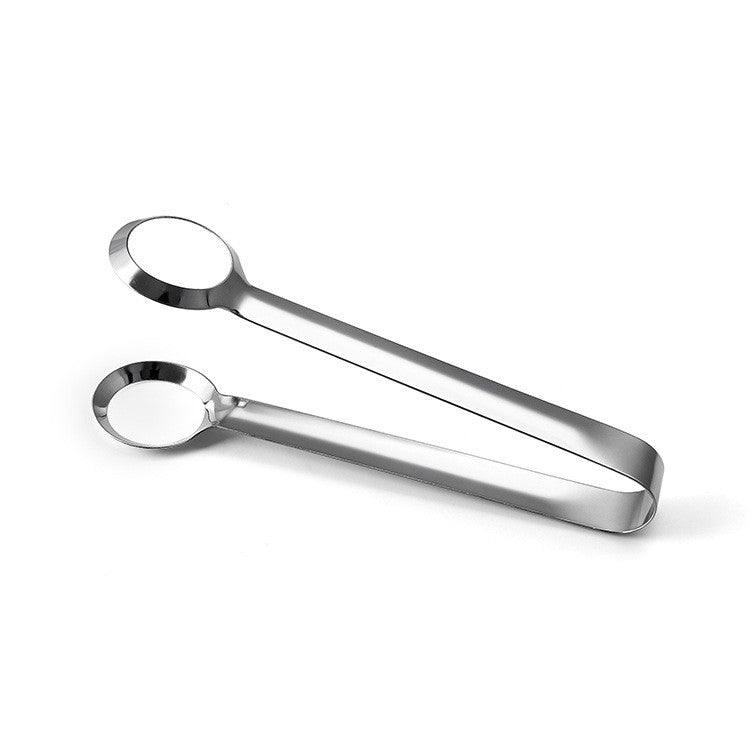 Clește de Bucătărie Multifuncțional pentru Ouă și Alimente, Design Antiderapant și Ergonomic, Oțel Inoxidabil, 18.3 x 7.5 cm, Gri