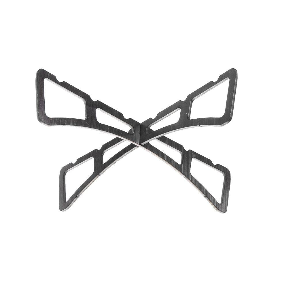 Suport pentru Gatit la Abur, Design Pliabil si Portabil pentru Camping, Otel Inoxidabil 201, 12 x 3 cm, Argintiu