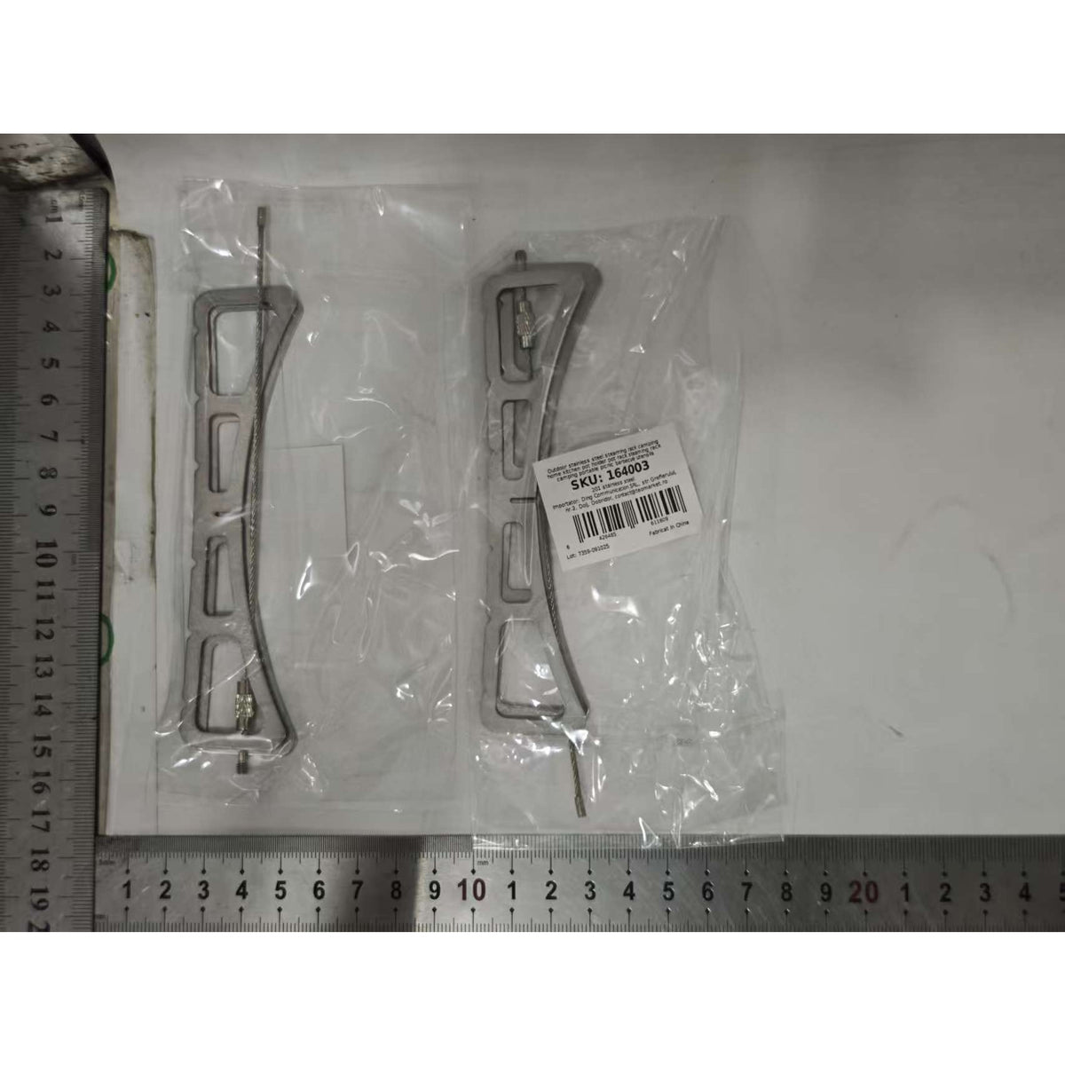 Suport pentru Gatit la Abur, Design Pliabil si Portabil pentru Camping, Otel Inoxidabil 201, 12 x 3 cm, Argintiu