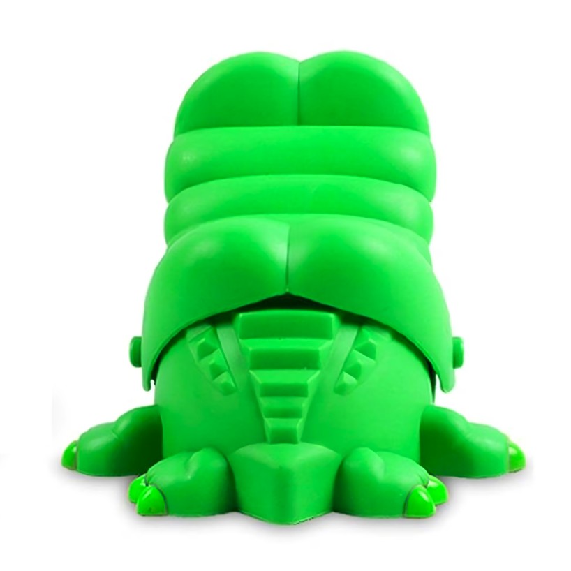 Jucarie Interactiva Crocodil Dentist, Joc de Grup si Familie pentru Indemanare, Plastic, 11 Dinti, 15 x 10 x 7.5 cm, Verde