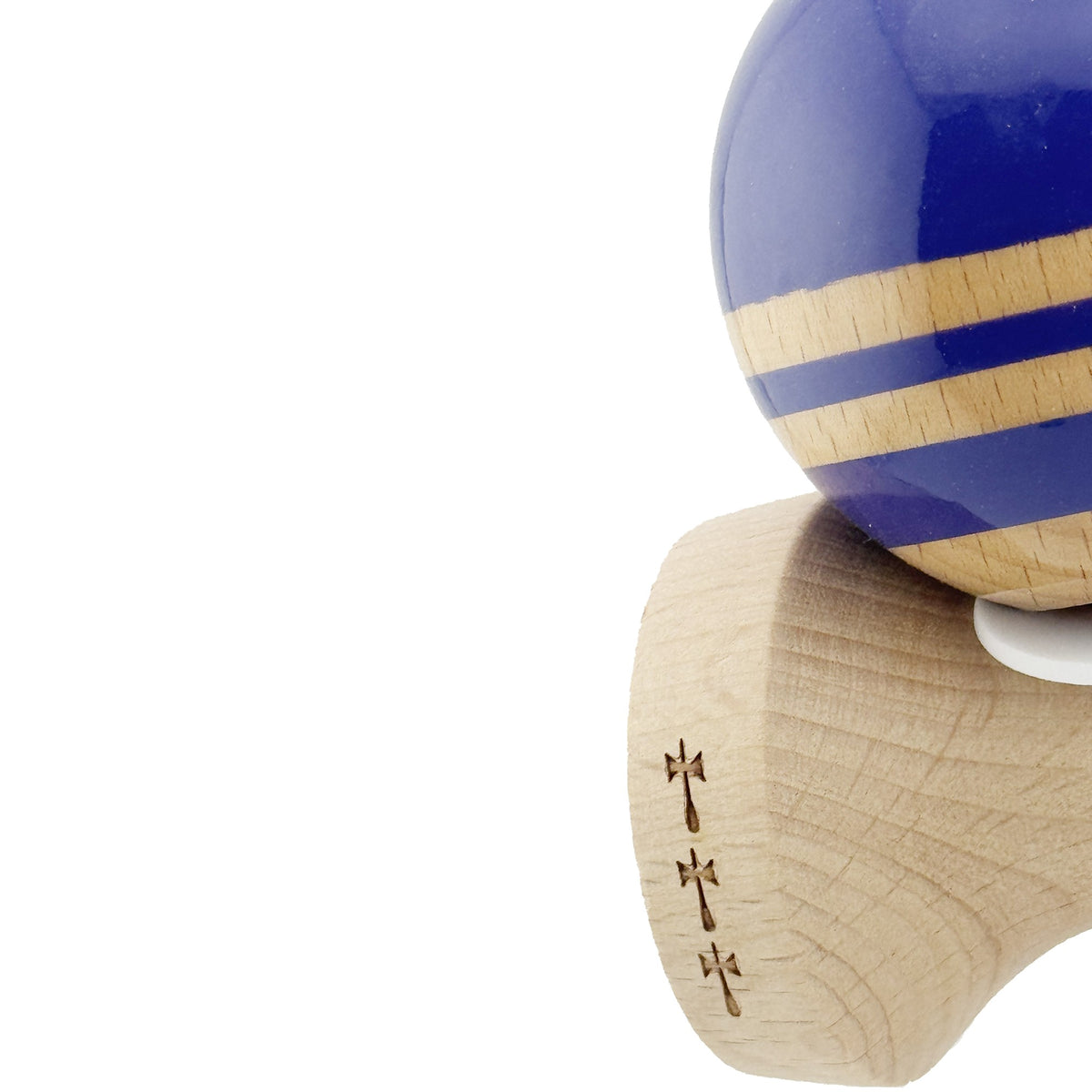 Kendama X Rainbow Originala, Model V3 Violet, Profesionala, Cupe Mari King Size, Super Sticky, Gaura in Baza, Rulment, Ata 55cm