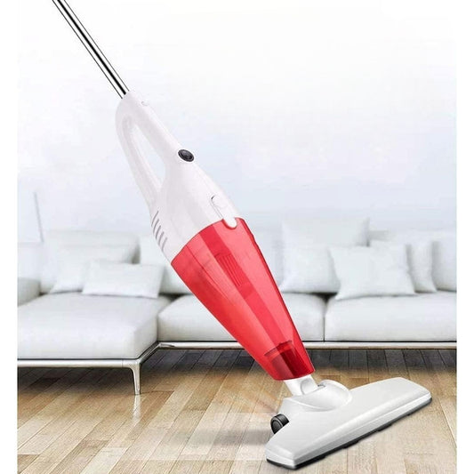 Aspirator Vertical 2in1 si de Mana, Fara Sac, Putere 600W, Putere Aspirare 8500 Pa, Filtrare Multipla, Cablu 4m, 2 Capete de Curatare, Rezervor 1L, Rosu