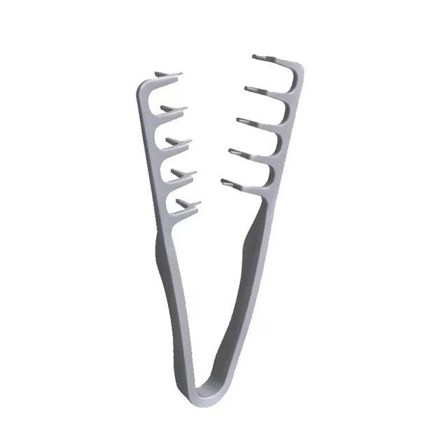 Pieptan pentru Volum si Coafare, Dinti Rari cu Efect Antistatic, Design Ergonomic, Material ABS Rezistent, 19 x 9 cm, Gri