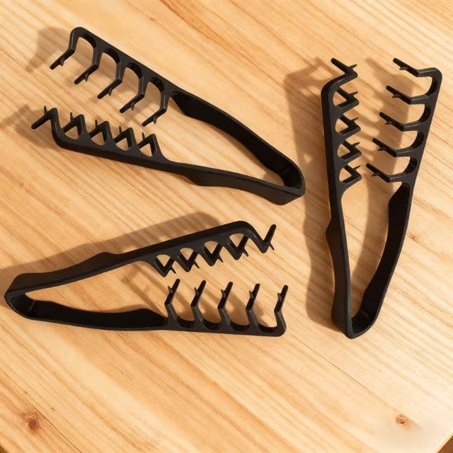 Pieptăn pentru Volum și Coafare, Dinți Rari pentru Descurcare și Efect de Rădăcină, Material ABS Rezistent, Unisex, 19 x 9 cm, Negru