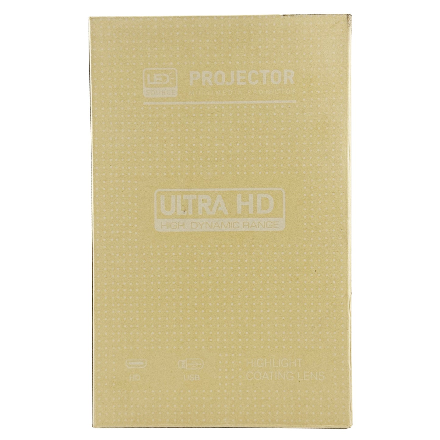 Video Proiector Portabil HY300, Smart Android 13, Rezolutie Native HD 720p cu Suport 4K, WiFi 6, Bluetooth 5.0, Corectie Trapez Automata, HDMI, USB, 19 x 11 x 9 cm, Alb