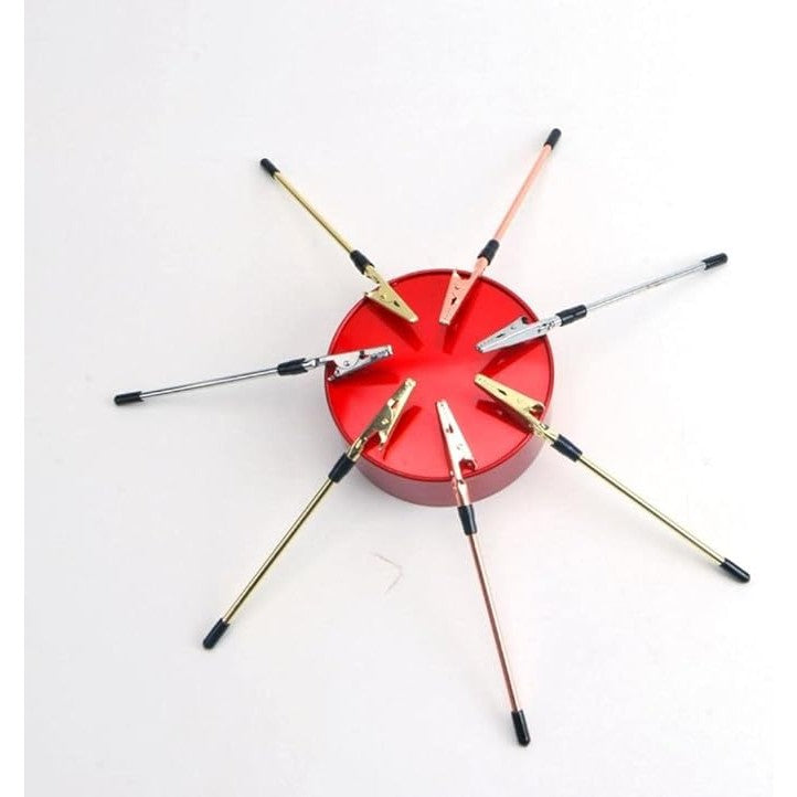 Dispozitiv Auxiliar pentru Fixarea Bratarilor si Bijuteriilor, Instrument cu Clema Anti-Zgarieturi si Carlig, Metal, 15.5 cm, Argintiu