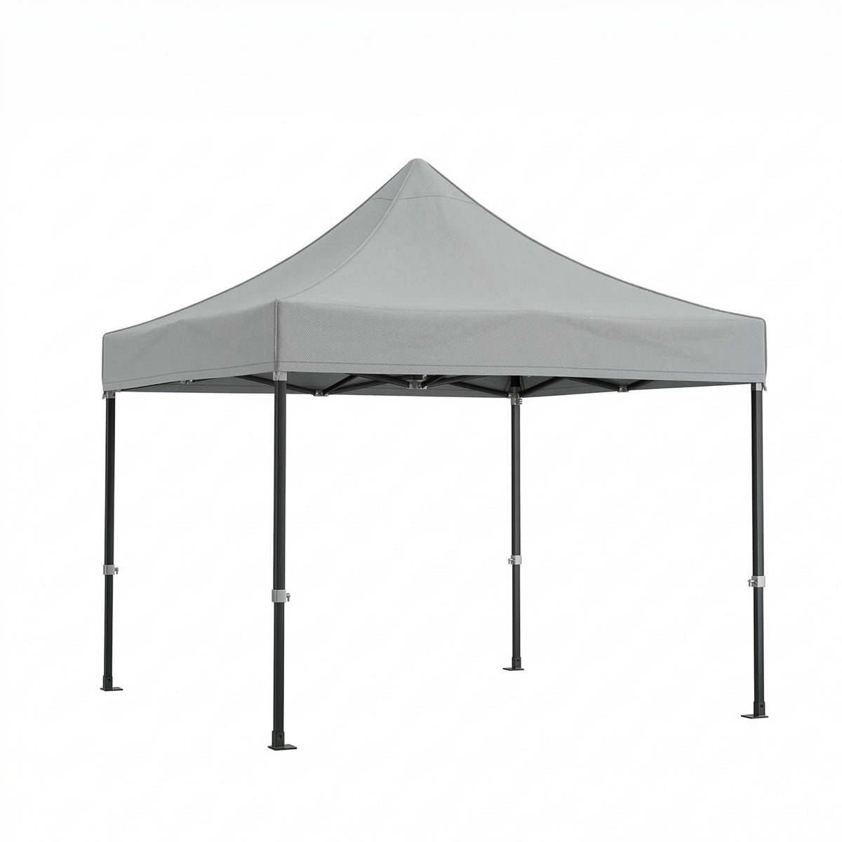 Cort Pavilion 3x3m, Cadru Metalic Pliabil Ranforsat, Acoperis Impermeabil Oxford 420D cu Invelis PVC 280g/mp, Cort Gradina si Evenimente, Alb