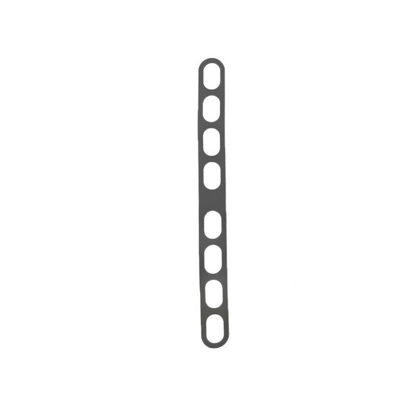 Curea Fixare Capace si Vase, Banda Elastica pentru Transport Slow Cooker, Silicon Reutilizabil Rezistent la Caldura, Design Ajustabil, 54 x 5 cm, Negru