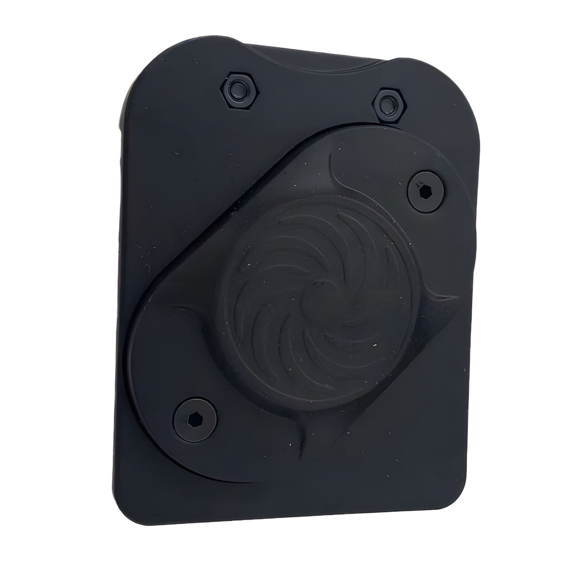 Suport Magnetic pentru Scule cu Clips Metalic pentru Curea, Organizator Portabil pentru Cuie, Suruburi, Ciocan si Cleste, Constructie Metalica Rezistenta, 7.7 x 6.1 x 2 cm, Negru
