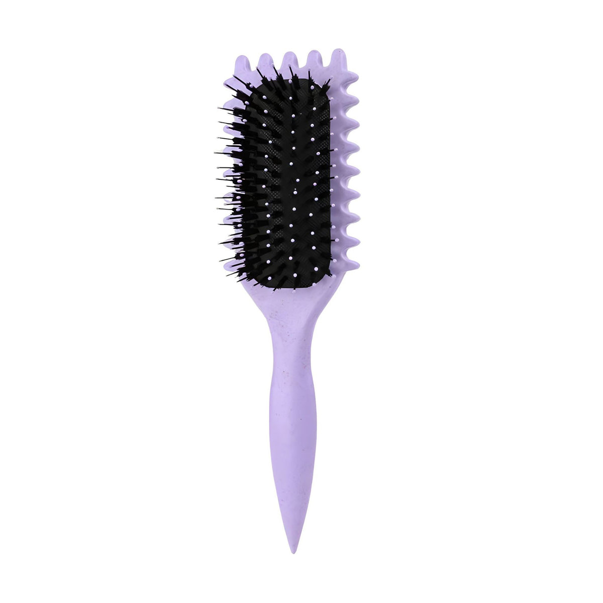 Perie Profesionala pentru Definirea Buclelor, Styling si Volum Par Cret sau Ondulat, Design Ergonomic, Mov, 24.5 x 7 x 4.3 cm