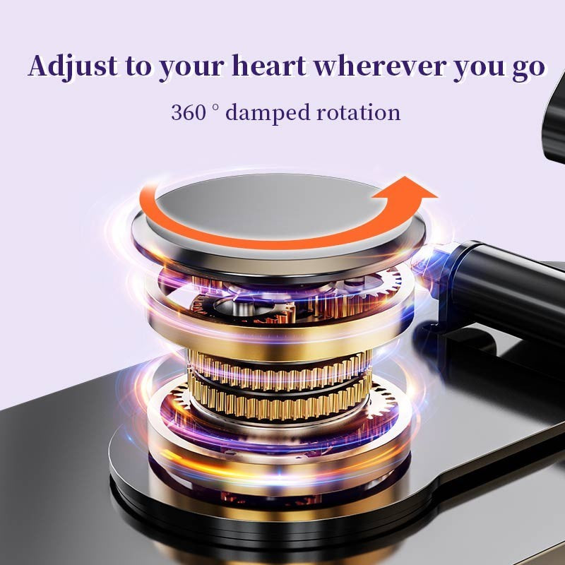 Suport Telefon si Tableta, Stativ Pliabil pentru Birou si Streaming, Reglabil, Aliaj de Aluminiu, 14.6 x 11.5 x 7 cm, Aurora Silver