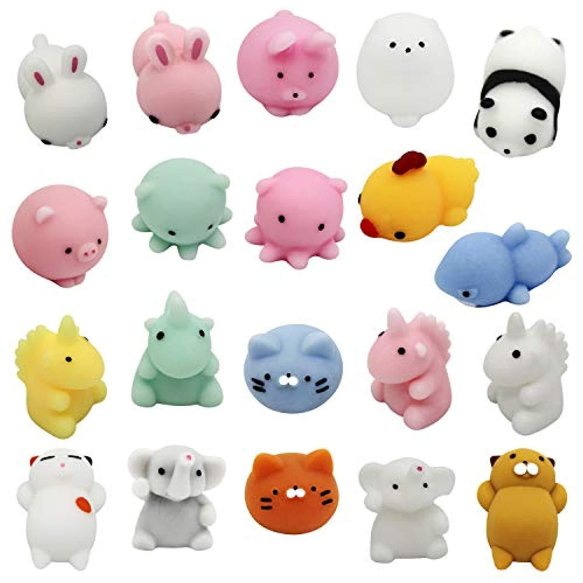 Jucarie Senzoriala Squishy Mushy, Fidget Toy Antistres, Material Nedaunator, Multicolor, Model Aleatoriu, 1 Bucata