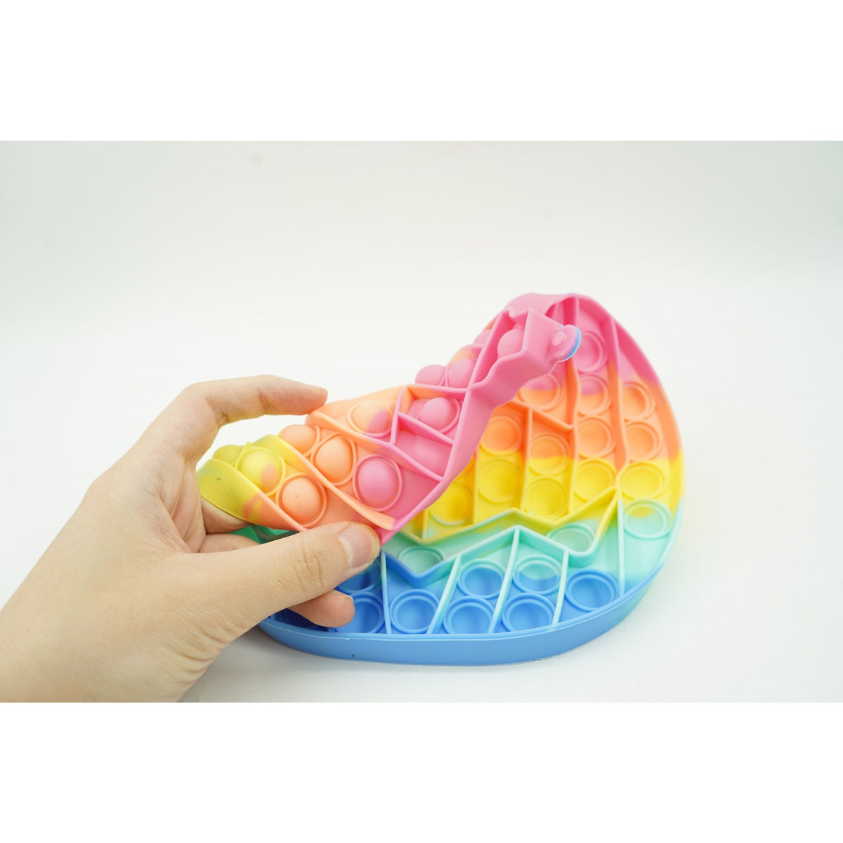 Jucarie Antistres Pop It Now and Flip It, Model Dovleac Halloween, Silicon Flexibil, Multicolor
