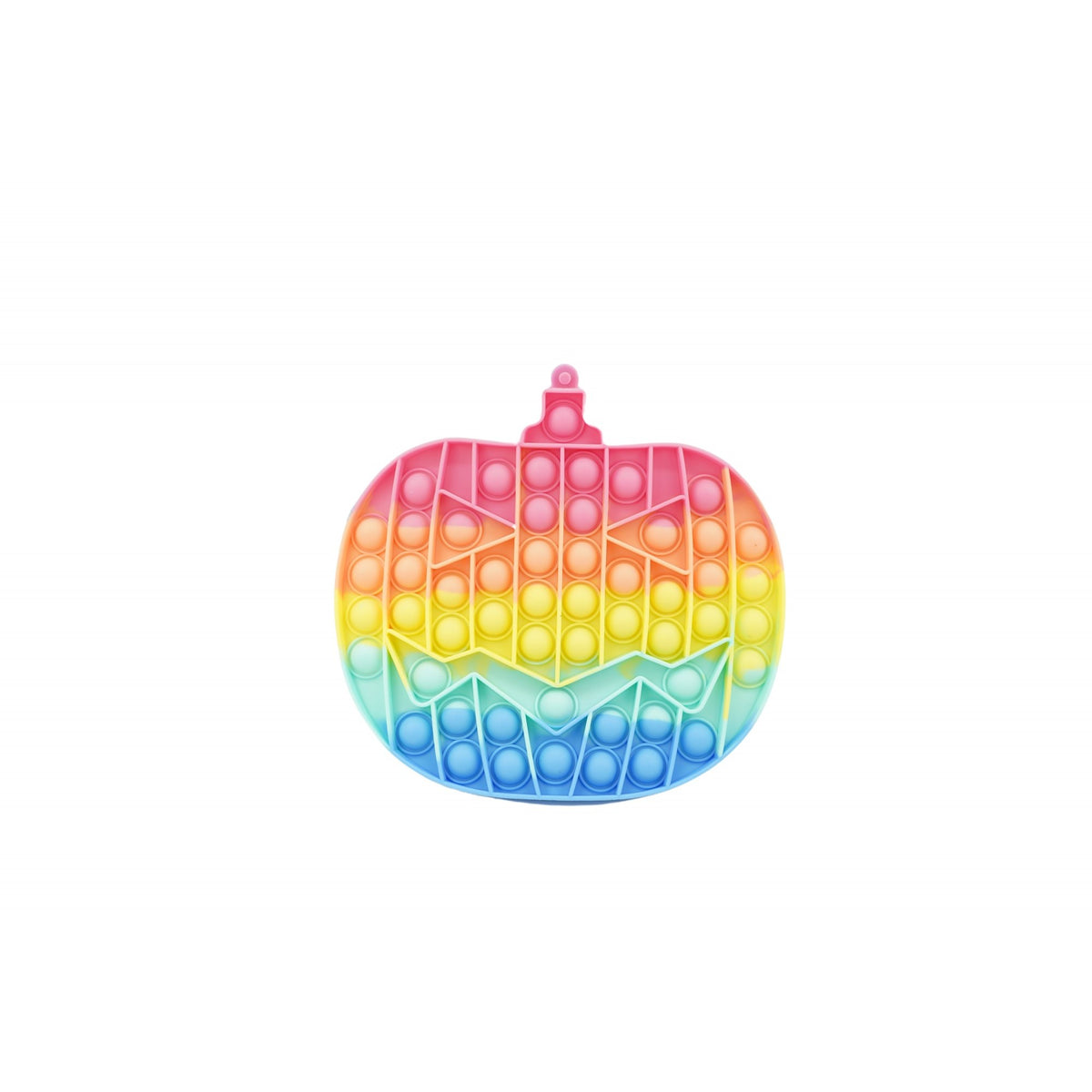 Jucarie Antistres Pop It Now and Flip It, Model Dovleac Halloween, Silicon Flexibil, Multicolor
