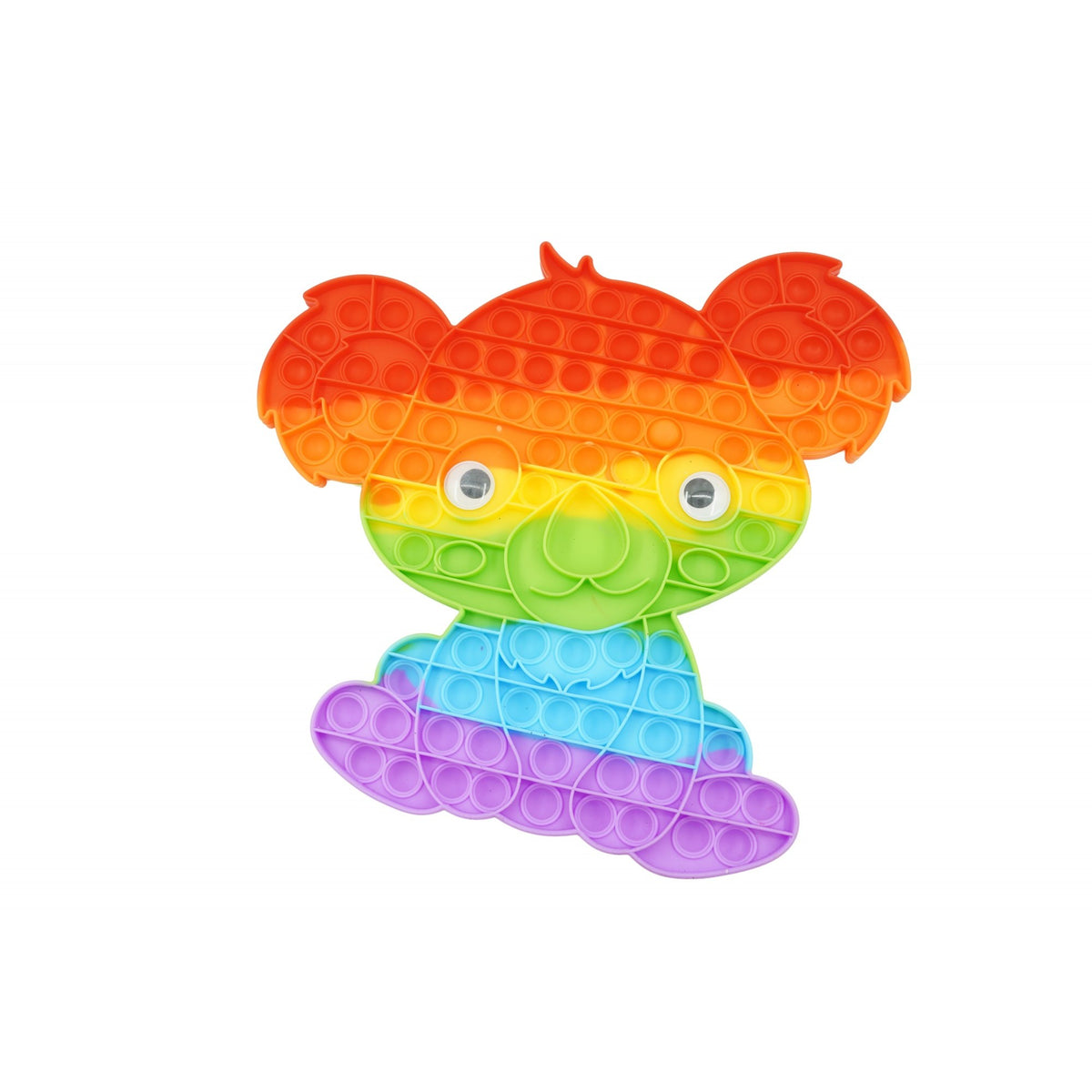 Jucărie Antistres Pop It Now and Flip It, Model Koala, Silicon, Multicolor