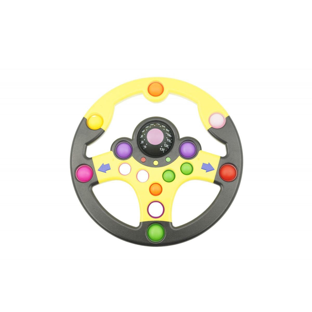 Jucărie Senzorială Antistres, Simple Dimple, Model Volan, V2, Multicolor