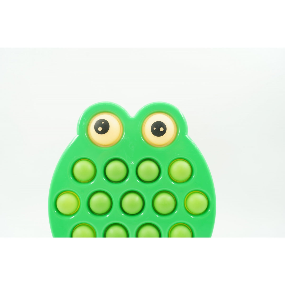 Jucarie Senzoriala Antistres Simple Dimple, Model Broasca, Silicone, Verde