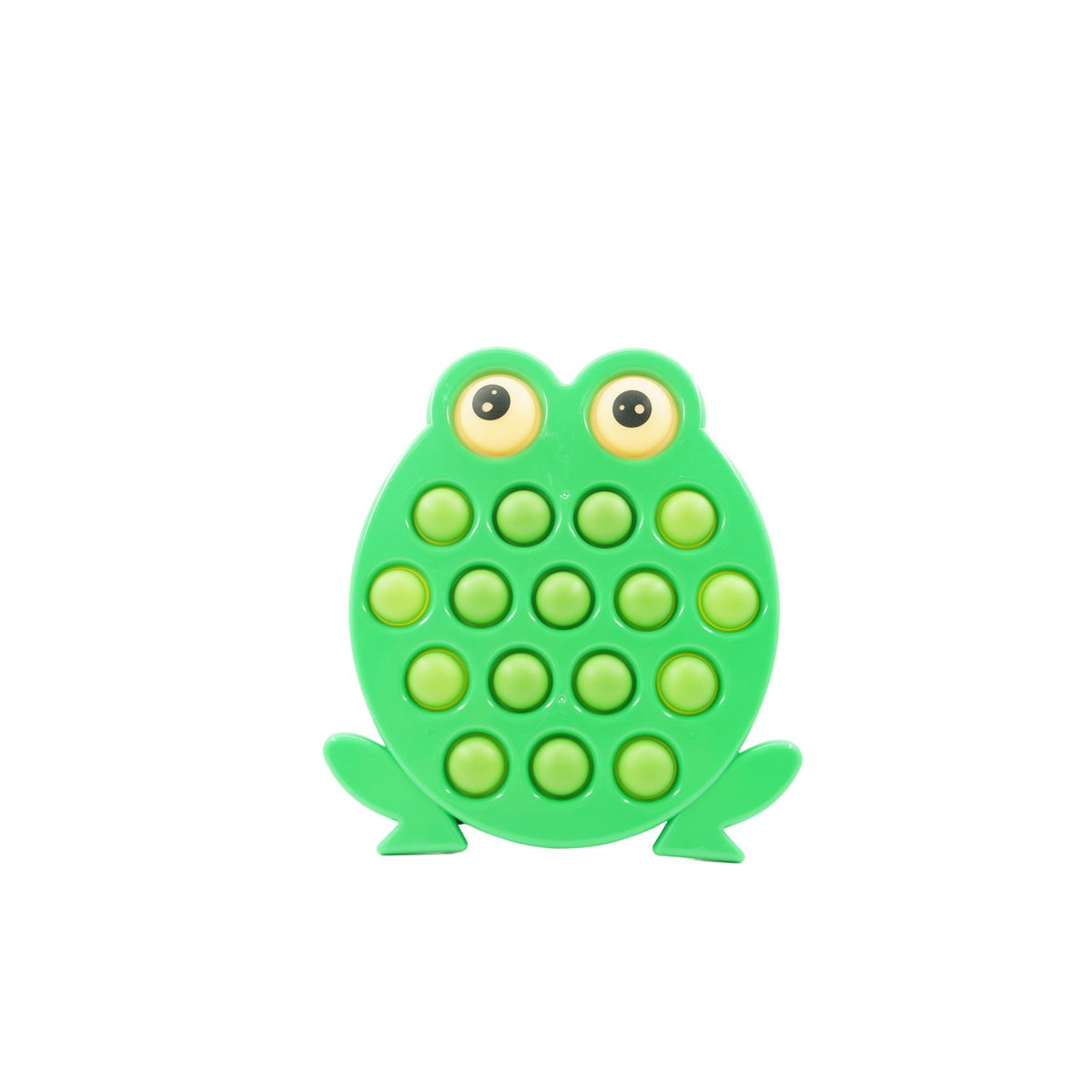 Jucarie Senzoriala Antistres Simple Dimple, Model Broasca, Silicone, Verde