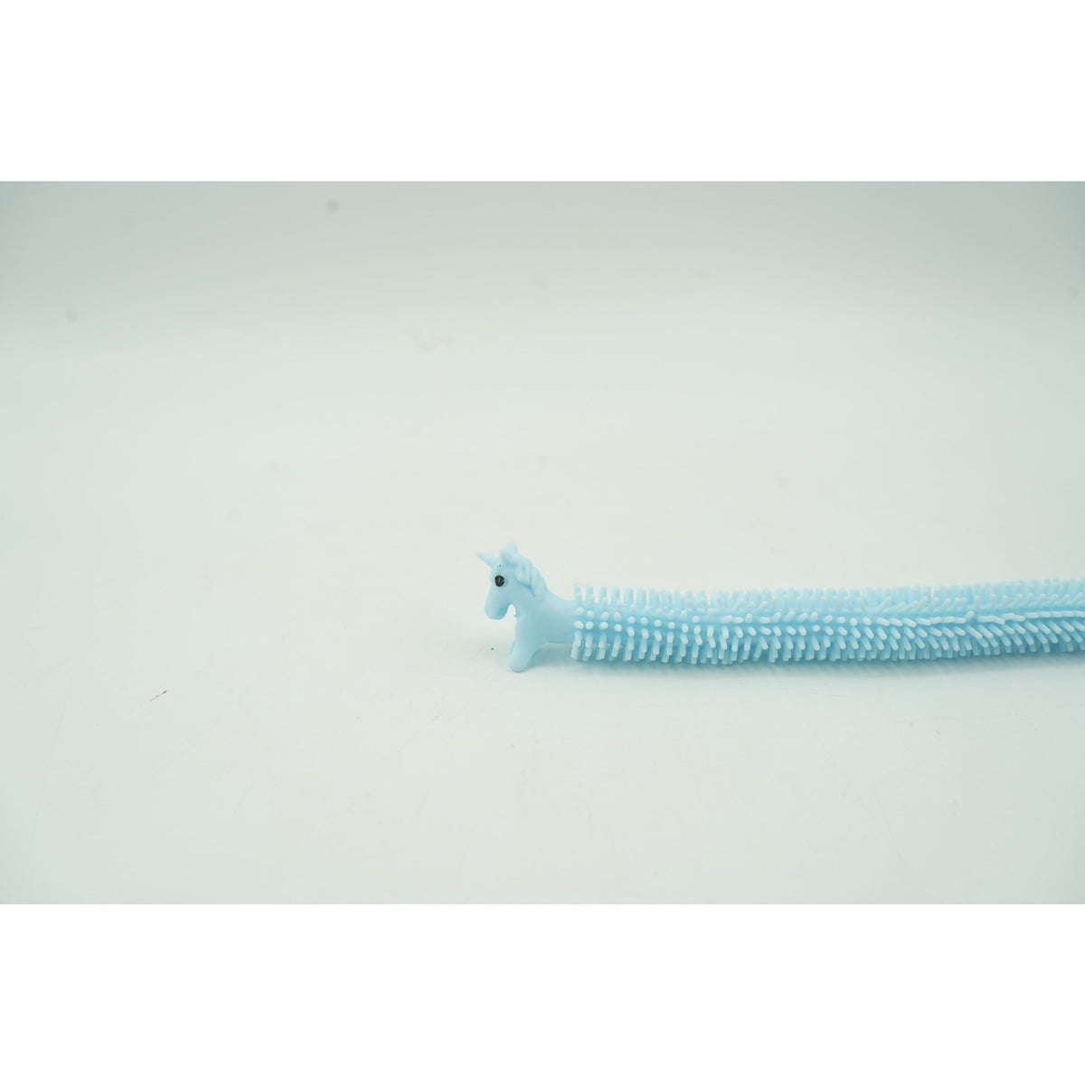 Jucarie Senzoriala Antistres, Unicorn Noodles Superelastica, Fidget Toy, Albastru