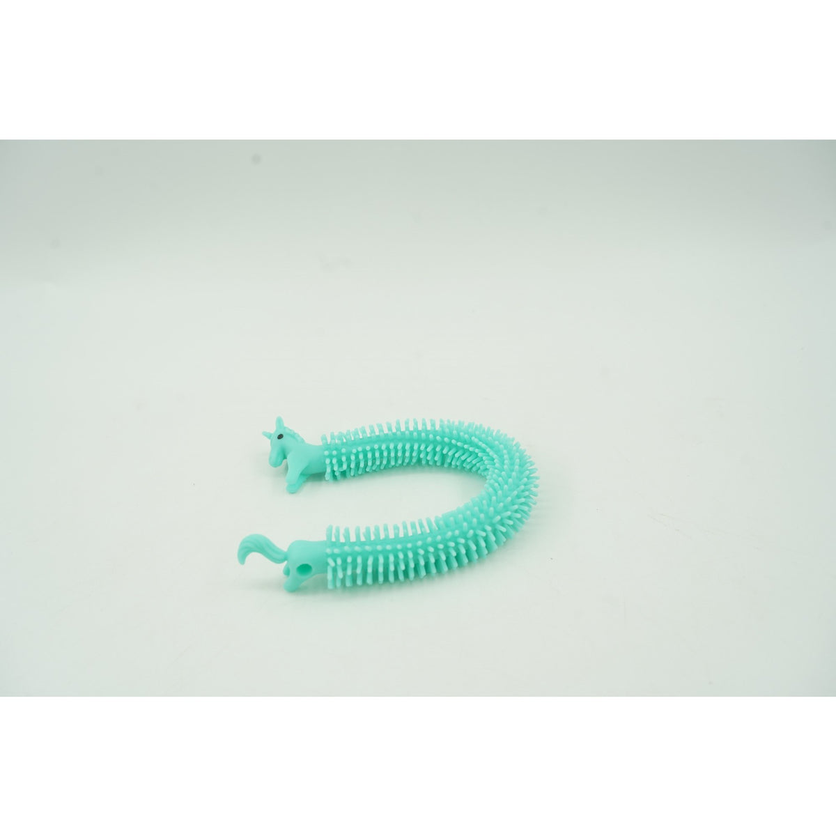 Jucarie Senzoriala Antistres, Fidget Toy Unicorn Noodles, Superelastica, Verde