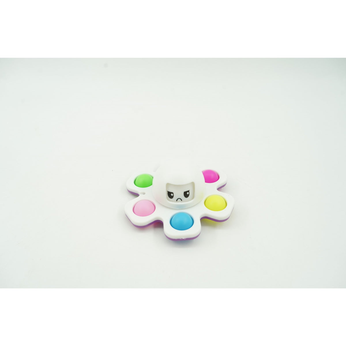 Jucarie Pop It, Fidget Toy Antistres Senzorial, Silicon, Alb