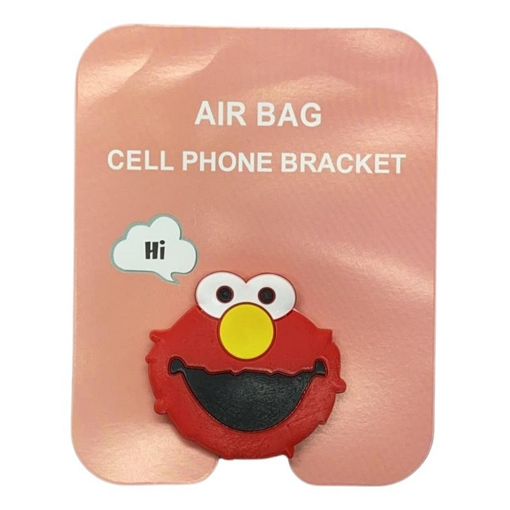 Suport Stand Telefon cu Prindere Adeziva, Pop-Grip Retractabil pentru Mana, Model Animat 32, Multicolor