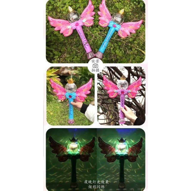 Bagheta Pentru Baloane Automata, Cu Lumini Muzicale Si Glob Disco, Plastic Non Toxic, Model 1
