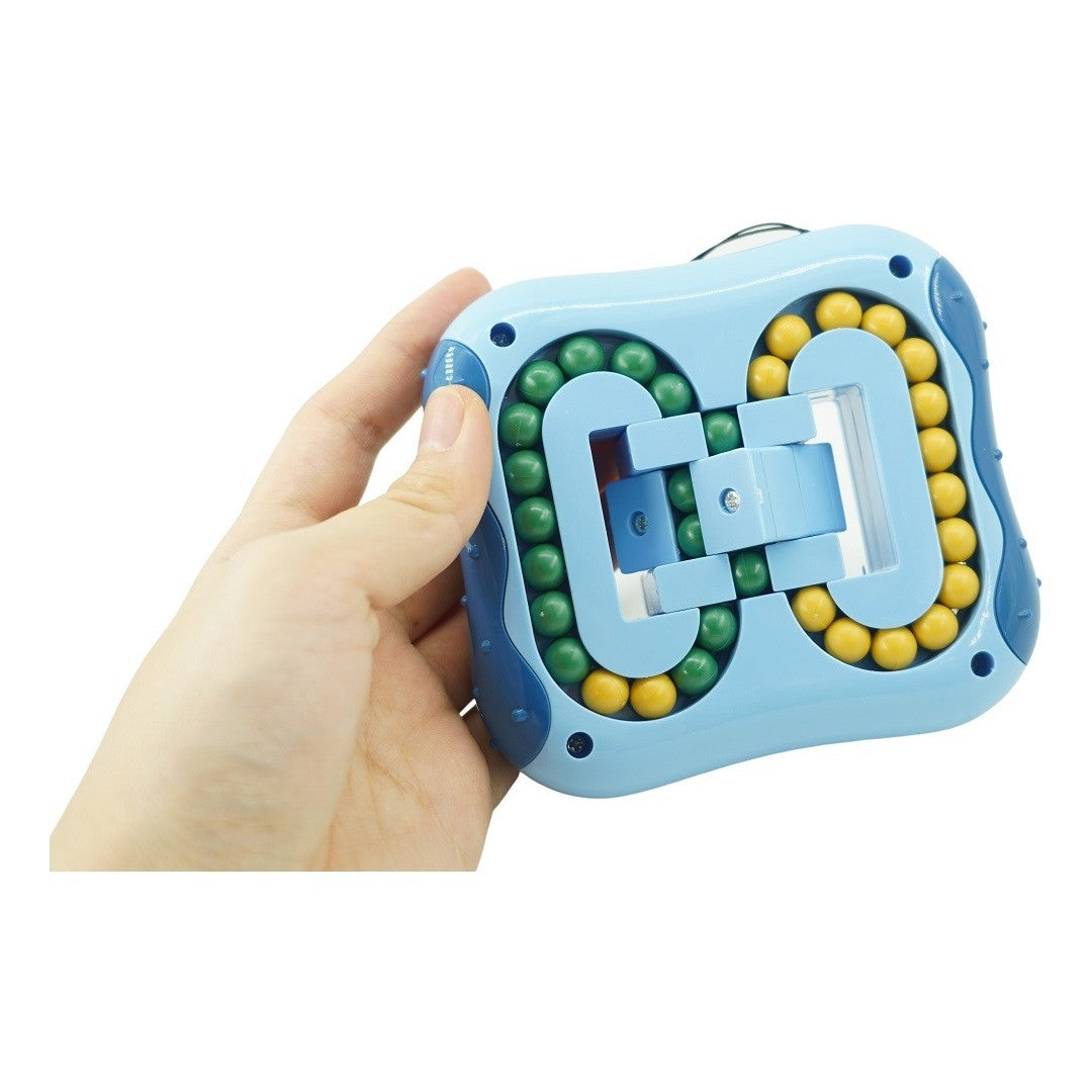 Cub Magic Interactiv Magic Bean, Jucarie Antistres Educativa, Plastic Non-Toxic, Albastru