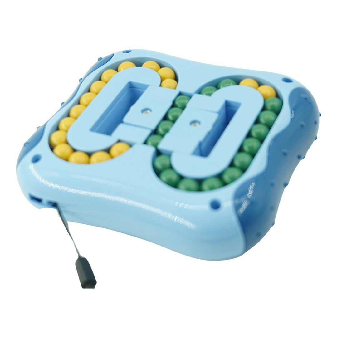 Cub Magic Interactiv Magic Bean, Jucarie Antistres Educativa, Plastic Non-Toxic, Albastru