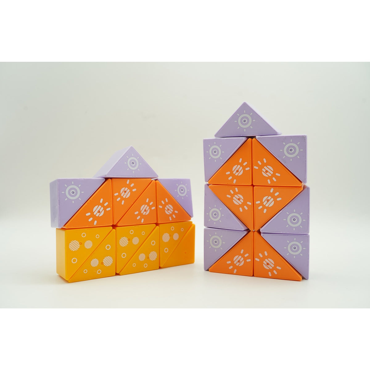 Set Constructie Magnetic Inteligent, Joc Educativ Stem, Plastic ABS, 26 Piese, Multicolor, +3 Ani
