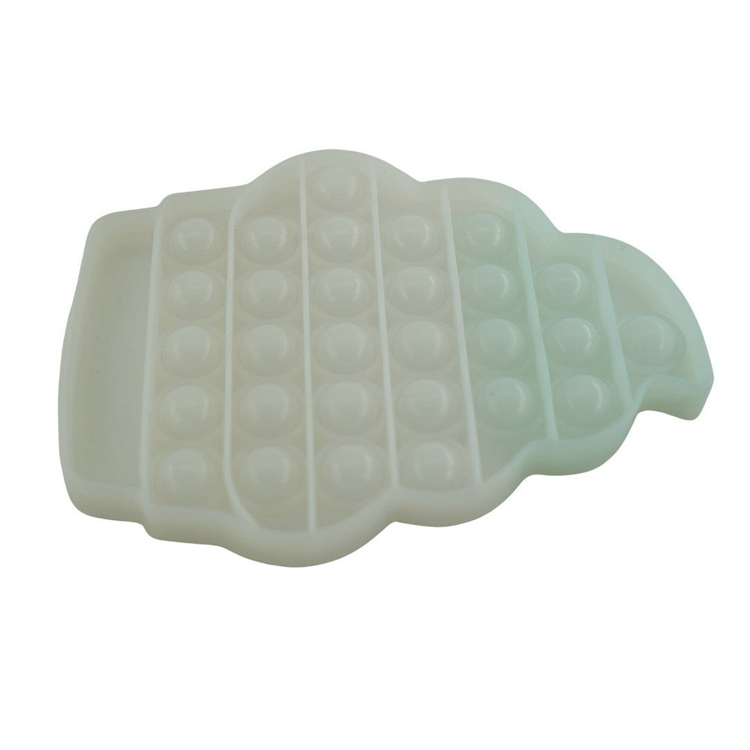 Briosa, Jucarie Antistres Pop It Now and Flip It, Forma Diamant, Silicon, Transparent