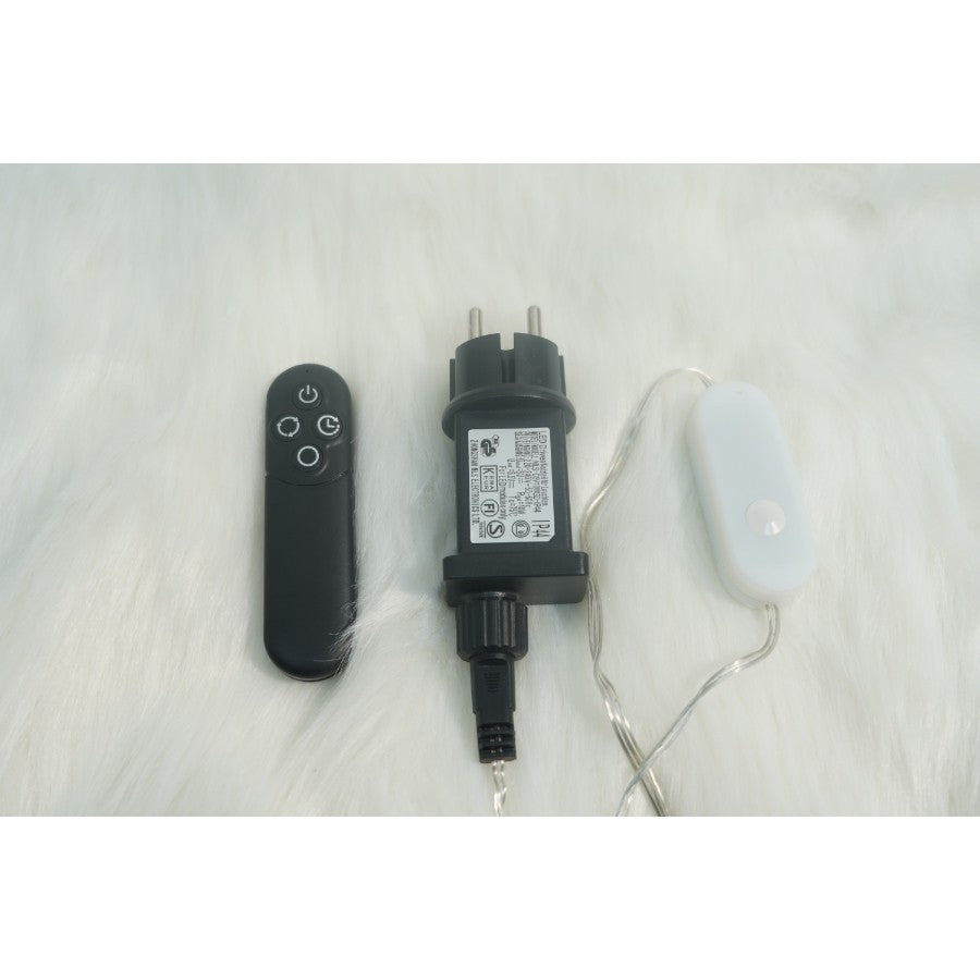 Pom Decorativ Tip Salcie, 400 LED-uri, Lumina Alba Calda, Interior si Exterior, Inaltime 2.1 m
