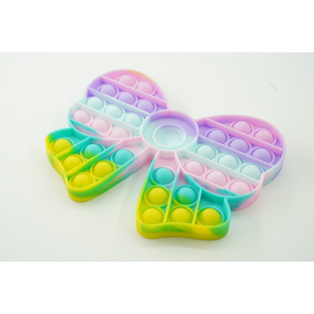 Jucarie Antistres Pop It Now And Flip It, Senzoriala Forma Fundita, Silicon, Multicolor